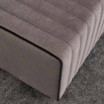 Σκαμπώ Mabel Megapap βελούδινο χρώμα γκρι 80x40x40εκ. - Image 3