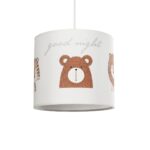 GLOBOSTAR® BEAR 204-0021 Παιδικό Κρεμαστό Φωτιστικό Οροφής με Ντουί 1 x E27 AC 220-240V IP20 - Πολύχρωμο - Μ24 x Π24 x Υ23cm - Image 2