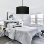 GLOBOSTAR® LOFTY 204-0092 Μοντέρνο Κρεμαστό Φωτιστικό Οροφής με Ντουί 1 x E27 AC 220-240V IP20 - Μαύρο - Μ38 x Π38 x Υ26cm - Image 3