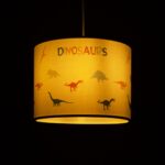 GLOBOSTAR® DINO 204-0014 Παιδικό Κρεμαστό Φωτιστικό Οροφής με Ντουί 1 x E27 AC 220-240V IP20 - Πολύχρωμο - Μ28 x Π28 x Υ24cm - Image 3