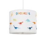 GLOBOSTAR® DINO 204-0014 Παιδικό Κρεμαστό Φωτιστικό Οροφής με Ντουί 1 x E27 AC 220-240V IP20 - Πολύχρωμο - Μ28 x Π28 x Υ24cm - Image 2