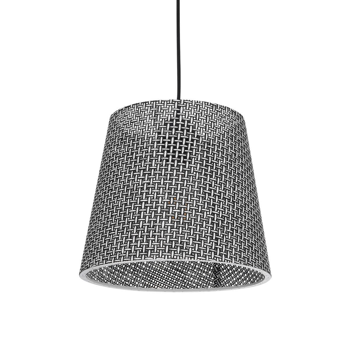 caa03f_203_0070_0 GLOBOSTAR® CONEY 203-0070 Μοντέρνο Κρεμαστό Φωτιστικό Οροφής με Ντουί 1 x E27 AC 220-240V IP20 - Γκρι - Μ26 x Π26 x Υ25cm - Image 1