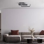 GLOBOSTAR® SQUARO 61231 Μοντέρνο Φωτιστικό Οροφής LED 75W 8400lm 360° AC 220-240V IP20 Ρυθμιζόμενο Λευκό CCT με Χειριστήριο από 2700K έως 6000K Dimmable - Lumileds SMD Chip - Μαύρο Ματ - Μ48.5 x Π51 x Υ9cm - 3 Χρόνια Εγγύηση - Image 11