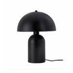 GLOBOSTAR® GASCO 204-0146 Μοντέρνο Επιτραπέζιο Φωτιστικό Πορτατίφ με Ντουί 1 x E27 AC 220-240V IP20 - Μαύρο - Μ25 x Π25 x Υ35cm - Image 2