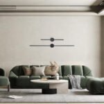 GLOBOSTAR® DIADEM 61333 Μοντέρνο Φωτιστικό Τοίχου - Απλίκα LED 18W 2160lm 120° AC 220-240V IP20 Ρυθμιζόμενο Λευκό CCT με On/Off 2700K/4500K/6000K - Lumileds SMD Chip - Μαύρο Ματ - Μ10 x Π4 x Υ120cm - 3 Χρόνια Εγγύηση - Image 12