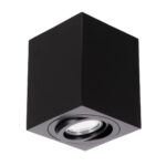 kelvo® AKIRA KLV-101-0028 Κινούμενο Φωτιστικό Downlight Σποτ για Λάμπα MR16 με Ντουί GU10 AC 220-240V IP20 - Μαύρο Ματ - Μ8 x Π8 x Υ10cm - Image 3