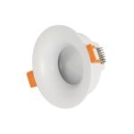 kelvo® LAMDA KLV-101-0045 Χωνευτό Φωτιστικό Downlight Σποτ Μπάνιου για Λάμπα MR16 με Ντουί GU10 AC 220-240V Αδιάβροχο IP65 - Λευκό Ματ - Μ8.5 x Π8.5 x Υ3.5cm / Q7.5cm - Image 2