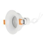 kelvo® LAMDA KLV-101-0045 Χωνευτό Φωτιστικό Downlight Σποτ Μπάνιου για Λάμπα MR16 με Ντουί GU10 AC 220-240V Αδιάβροχο IP65 - Λευκό Ματ - Μ8.5 x Π8.5 x Υ3.5cm / Q7.5cm - Image 6
