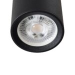kelvo® DUCT KLV-101-0053 Φωτιστικό Downlight Σποτ για Λάμπα MR16 με Ντουί GU10 AC 220-240V IP20 - Μαύρο Ματ - Μ6 x Π6 x Υ60cm - Image 6