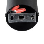 kelvo® DUCT KLV-101-0053 Φωτιστικό Downlight Σποτ για Λάμπα MR16 με Ντουί GU10 AC 220-240V IP20 - Μαύρο Ματ - Μ6 x Π6 x Υ60cm - Image 7