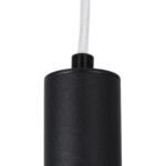 kelvo® CANAL KLV-101-0072 Κρεμαστό Φωτιστικό Οροφής LED 7W 700lm 36° AC 220-240V IP20 Θερμό Λευκό 2700K - Bridgelux COB Chip & TÜV SÜD Driver - Μαύρο Ματ - Μ4 x Π4 x Υ60cm - 5 Χρόνια Εγγύηση - Image 7