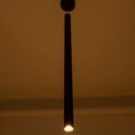 kelvo® CANAL KLV-101-0073 Κρεμαστό Φωτιστικό Οροφής LED 7W 700lm 36° AC 220-240V IP20 Θερμό Λευκό 2700K - Bridgelux COB Chip & TÜV SÜD Driver - Μαύρο Ματ - Μ4 x Π4 x Υ80cm - 5 Χρόνια Εγγύηση - Image 10