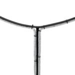 GLOBOSTAR® XMAS-CROWN-BIG Χριστουγεννιάτικο Διακοσμητικό Φωτιστικό LED 27.3W 1092lm 360° AC 220-240V Αδιάβροχο IP65 Θερμό Λευκό 2700K - Μαύρο & Διάφανο - Μ88 x Π25 x Υ136cm - 2 Χρόνια Εγγύηση - Image 5