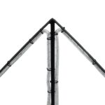 GLOBOSTAR® XMAS-STAR-BIG Χριστουγεννιάτικο Διακοσμητικό Φωτιστικό LED 19,5W 780lm 360° AC 220-240V Αδιάβροχο IP65 Θερμό Λευκό 2700K - Μαύρο & Διάφανο - M114 x Π25 x Υ132cm - 2 Χρόνια Εγγύηση - Image 5