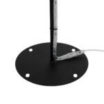 GLOBOSTAR® XMAS-STAR-SMALL Χριστουγεννιάτικο Διακοσμητικό Φωτιστικό LED 15,6W 624lm 360° AC 220-240V Αδιάβροχο IP65 Θερμό Λευκό 2700K - Μαύρο & Διάφανο - M97 x Π25 x Υ107cm - 2 Χρόνια Εγγύηση - Image 6