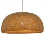 GLOBOSTAR® SAN TROPEZ 01627 Boho Κρεμαστό Φωτιστικό Οροφής με Ντουί 1 x E27 AC 220-240V IP20 - Μπεζ - Μ60 x Π60 x Υ29cm - Image 2