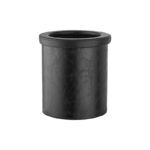 Δερμάτινο Καλάθι Γραφείου 9L Μαύρο 22×22×26 cm