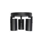 kelvo® SPOTA KLV-101-0144 Κινούμενο Φωτιστικό Σποτ Οροφής για 3 Λάμπες MR16 με Ντουί GU10 AC 220-240V IP20 - Μαύρο Ματ - Μ19 x Π19 x Υ14cm - Image 7