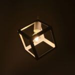 GLOBOSTAR® DISE 201-0052 Μοντέρνο Κρεμαστό Φωτιστικό Οροφής με Ντουί 1 x E27 AC 220-240V IP20 - Λευκό - Μ28 x Π28 x Υ31cm - Image 3