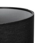 GLOBOSTAR® STRING 204-0196 Μοντέρνο Επιτραπέζιο Φωτιστικό Πορτατίφ με Ντουί 1 x E27 AC 220-240V IP20 - Μαύρο - Μ24 x Π24 x Υ37cm - Image 6