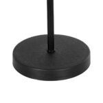 GLOBOSTAR® STRING 204-0196 Μοντέρνο Επιτραπέζιο Φωτιστικό Πορτατίφ με Ντουί 1 x E27 AC 220-240V IP20 - Μαύρο - Μ24 x Π24 x Υ37cm - Image 7