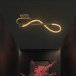 kelvo® GLOW KLV-101-0148 Φωτιστικό Οροφής LED 18W 1800lm 360° AC 220-240V IP20 Ρυθμιζόμενο Λευκό CCT με On/Off 2700K/4500K/6000K - Lumileds SMD Chip - Χρυσό Πλατίνα - Μ65 x Π30 x Υ30cm - 3 Χρόνια Εγγύηση