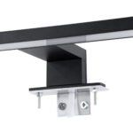 GLOBOSTAR® NINA 60420 Μοντέρνο Φωτιστικό Τοίχου - Απλίκα Καθρέπτη Μπάνιου LED 12W 1400lm 120° AC 220-240V IP44 Φυσικό Λευκό 4500K - Lumileds SMD Chip & TÜV SÜD Driver - Μαύρο Ματ - Μ60 x Π10.5 x Υ4cm - 3 Χρόνια Εγγύηση - Image 8