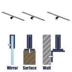 GLOBOSTAR® NINA 60420 Μοντέρνο Φωτιστικό Τοίχου - Απλίκα Καθρέπτη Μπάνιου LED 12W 1400lm 120° AC 220-240V IP44 Φυσικό Λευκό 4500K - Lumileds SMD Chip & TÜV SÜD Driver - Μαύρο Ματ - Μ60 x Π10.5 x Υ4cm - 3 Χρόνια Εγγύηση - Image 9