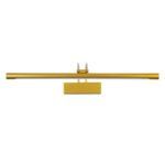 GLOBOSTAR® LAURA 60425 Μοντέρνο Φωτιστικό Τοίχου - Απλίκα Καθρέπτη Μπάνιου LED 12W 1400lm 120° AC 220-240V IP44 Φυσικό Λευκό 4500K - Lumileds SMD Chip & TÜV SÜD Driver - Χρυσό Βούρτσας - Μ60 x Π27 x Υ13cm - 3 Χρόνια Εγγύηση - Image 5