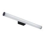 GLOBOSTAR® MABEL 60428 Μοντέρνο Φωτιστικό Τοίχου - Απλίκα Καθρέπτη Μπάνιου LED 12W 1400lm 240° AC 220-240V IP44 Φυσικό Λευκό 4500K - Lumileds SMD Chip & TÜV SÜD Driver - Μαύρο Ματ & Λευκό - Μ60 x Π10 x Υ5cm - 3 Χρόνια Εγγύηση - Image 3