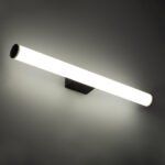 GLOBOSTAR® MABEL 60428 Μοντέρνο Φωτιστικό Τοίχου - Απλίκα Καθρέπτη Μπάνιου LED 12W 1400lm 240° AC 220-240V IP44 Φυσικό Λευκό 4500K - Lumileds SMD Chip & TÜV SÜD Driver - Μαύρο Ματ & Λευκό - Μ60 x Π10 x Υ5cm - 3 Χρόνια Εγγύηση - Image 9