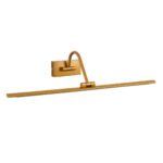 GLOBOSTAR® MIRA 60435 Μοντέρνο Φωτιστικό Τοίχου - Απλίκα Καθρέπτη Μπάνιου LED 12W 1400lm 120° AC 220-240V IP44 Φυσικό Λευκό 4500K - Lumileds SMD Chip & TÜV SÜD Driver - Χάλκινο - Μ60 x Π20 x Υ13cm - 3 Χρόνια Εγγύηση - Image 3