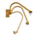 GLOBOSTAR® MIRA 60435 Μοντέρνο Φωτιστικό Τοίχου - Απλίκα Καθρέπτη Μπάνιου LED 12W 1400lm 120° AC 220-240V IP44 Φυσικό Λευκό 4500K - Lumileds SMD Chip & TÜV SÜD Driver - Χάλκινο - Μ60 x Π20 x Υ13cm - 3 Χρόνια Εγγύηση - Image 6