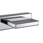 GLOBOSTAR® KARLA 60456 Μοντέρνο Φωτιστικό Τοίχου - Απλίκα Καθρέπτη Μπάνιου LED 14W 1600lm 180° AC 220-240V IP44 Φυσικό Λευκό 4500K - Lumileds SMD Chip & TÜV SÜD Driver - Νίκελ Χρώμιο - Μ60 x Π9 x Υ5cm - 3 Χρόνια Εγγύηση - Image 7