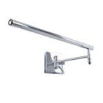 GLOBOSTAR® FRIDA 60458 Μοντέρνο Φωτιστικό Τοίχου - Απλίκα Καθρέπτη Μπάνιου LED 12W 1400lm 120° AC 220-240V IP44 Φυσικό Λευκό 4500K - Lumileds SMD Chip & TÜV SÜD Driver - Νίκελ Χρώμιο - Μ51 x Π25 x Υ10cm - 3 Χρόνια Εγγύηση - Image 3