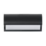 GLOBOSTAR® HORIZON 60693 Μοντέρνο Φωτιστικό Τοίχου - Απλίκα LED 15W 1575lm 120° AC 220-240V Αδιάβροχο IP65 Φυσικό Λευκό 4500K - Bridgelux SMD Chip - Μαύρο Ματ - Μ23.5 x Π11 x Υ10cm - 3 Χρόνια Εγγύηση - Image 3