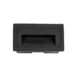 kelvo® STEPART KLV-101-0080 Χωνευτό Φωτιστικό Σκαλοπατιού / Διαδρόμου LED 3W 375lm 45° AC 220-240V Αδιάβροχο IP65 Θερμό Λευκό 2700K - Lumileds SMD Chip & TÜV SÜD Driver - Μαύρο Ματ - Μ10.5 x Π4.5 x Υ6cm / Q9.1 x 4.5cm - 5 Χρόνια Εγγύηση - Image 4