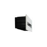 kelvo® STEPART KLV-101-0088 Χωνευτό Φωτιστικό Σκαλοπατιού / Διαδρόμου LED 4W 500lm 45° AC 220-240V Αδιάβροχο IP65 Θερμό Λευκό 2700K - Lumileds SMD Chip & TÜV SÜD Driver - Λευκό Ματ - Μ21 x Π5.5 x Υ6.5cm / Q20.3 x 5.6cm - 5 Χρόνια Εγγύηση - Image 4