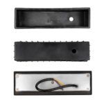 kelvo® STEPART KLV-101-0086 Χωνευτό Φωτιστικό Σκαλοπατιού / Διαδρόμου LED 4W 500lm 45° AC 220-240V Αδιάβροχο IP65 Θερμό Λευκό 2700K - Lumileds SMD Chip & TÜV SÜD Driver - Μαύρο Ματ - Μ21 x Π5.5 x Υ6.5cm / Q20.3 x 5.6cm - 5 Χρόνια Εγγύηση - Image 7