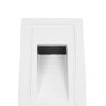 kelvo® STEPART KLV-101-0091 Χωνευτό Φωτιστικό Σκαλοπατιού / Διαδρόμου LED 3W 375lm 45° AC 220-240V Αδιάβροχο IP65 Θερμό Λευκό 2700K - Lumileds SMD Chip & TÜV SÜD Driver - Λευκό Ματ - Μ6 x Π5.5 x Υ10cm / Q5 x 9.6cm - 5 Χρόνια Εγγύηση - Image 6