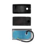 kelvo® STEPART KLV-101-0090 Χωνευτό Φωτιστικό Σκαλοπατιού / Διαδρόμου LED 3W 375lm 45° AC 220-240V Αδιάβροχο IP65 Θερμό Λευκό 2700K - Lumileds SMD Chip & TÜV SÜD Driver - Γκρι Ανθρακί Ματ - Μ6 x Π5.5 x Υ10cm / Q5 x 9.6cm - 5 Χρόνια Εγγύηση - Image 7