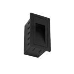 kelvo® STEPART KLV-101-0089 Χωνευτό Φωτιστικό Σκαλοπατιού / Διαδρόμου LED 3W 375lm 45° AC 220-240V Αδιάβροχο IP65 Θερμό Λευκό 2700K - Lumileds SMD Chip & TÜV SÜD Driver - Μαύρο Ματ - Μ6 x Π5.5 x Υ10cm / Q5 x 9.6cm - 5 Χρόνια Εγγύηση - Image 8
