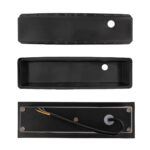 kelvo® STEPART KLV-101-0092 Χωνευτό Φωτιστικό Σκαλοπατιού / Διαδρόμου LED 3W 375lm 45° AC 220-240V Αδιάβροχο IP65 Θερμό Λευκό 2700K - Lumileds SMD Chip & TÜV SÜD Driver - Μαύρο Ματ - Μ6.5 x Π6.5 x Υ21cm / Q5.4 x 18.9cm - 5 Χρόνια Εγγύηση - Image 7