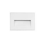 kelvo® STEPART KLV-101-0085 Χωνευτό Φωτιστικό Σκαλοπατιού / Διαδρόμου LED 3W 375lm 45° AC 220-240V Αδιάβροχο IP65 Θερμό Λευκό 2700K - Lumileds SMD Chip & TÜV SÜD Driver - Λευκό Ματ - Μ11.5 x Π5.3 x Υ8.3cm / Q10.6 x 7.6cm - 5 Χρόνια Εγγύηση - Image 4