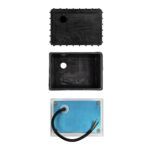 kelvo® STEPART KLV-101-0085 Χωνευτό Φωτιστικό Σκαλοπατιού / Διαδρόμου LED 3W 375lm 45° AC 220-240V Αδιάβροχο IP65 Θερμό Λευκό 2700K - Lumileds SMD Chip & TÜV SÜD Driver - Λευκό Ματ - Μ11.5 x Π5.3 x Υ8.3cm / Q10.6 x 7.6cm - 5 Χρόνια Εγγύηση - Image 7