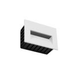 kelvo® STEPART KLV-101-0085 Χωνευτό Φωτιστικό Σκαλοπατιού / Διαδρόμου LED 3W 375lm 45° AC 220-240V Αδιάβροχο IP65 Θερμό Λευκό 2700K - Lumileds SMD Chip & TÜV SÜD Driver - Λευκό Ματ - Μ11.5 x Π5.3 x Υ8.3cm / Q10.6 x 7.6cm - 5 Χρόνια Εγγύηση - Image 8