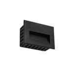 kelvo® STEPART KLV-101-0083 Χωνευτό Φωτιστικό Σκαλοπατιού / Διαδρόμου LED 3W 375lm 45° AC 220-240V Αδιάβροχο IP65 Θερμό Λευκό 2700K - Lumileds SMD Chip & TÜV SÜD Driver - Μαύρο Ματ - Μ11.5 x Π5.3 x Υ8.3cm / Q10.6 x 7.6cm - 5 Χρόνια Εγγύηση - Image 8