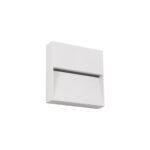 kelvo® STEPART KLV-101-0106 Φωτιστικό Σκαλοπατιού / Διαδρόμου LED 4W 500lm 45° AC 220-240V Αδιάβροχο IP65 Θερμό Λευκό 2700K - Lumileds SMD Chip & TÜV SÜD Driver - Λευκό Ματ - Μ15 x Π3.5 x Υ15cm - 5 Χρόνια Εγγύηση - Image 3