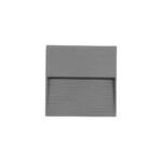 kelvo® STEPART KLV-101-0105 Φωτιστικό Σκαλοπατιού / Διαδρόμου LED 4W 500lm 45° AC 220-240V Αδιάβροχο IP65 Θερμό Λευκό 2700K - Lumileds SMD Chip & TÜV SÜD Driver - Γκρι Ανθρακί Ματ - Μ15 x Π3.5 x Υ15cm - 5 Χρόνια Εγγύηση - Image 4