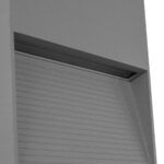 kelvo® STEPART KLV-101-0105 Φωτιστικό Σκαλοπατιού / Διαδρόμου LED 4W 500lm 45° AC 220-240V Αδιάβροχο IP65 Θερμό Λευκό 2700K - Lumileds SMD Chip & TÜV SÜD Driver - Γκρι Ανθρακί Ματ - Μ15 x Π3.5 x Υ15cm - 5 Χρόνια Εγγύηση - Image 6